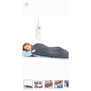 NEW Theralux Premium Back/Neck/Shoulder, Etc. Heating Pad 17 x 33.